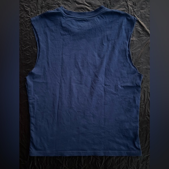 PreLoved Nasty Pig Blueprin Sleeveless Tank - Size Small - Side Seam Open 1.5” - Picture 3 of 5